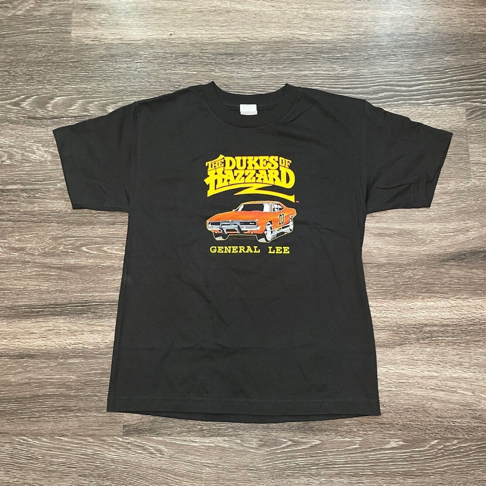 Vintage Dukes of Hazard The General Lee 01 Car‎ T-Shirt Tee Size Small Graphic